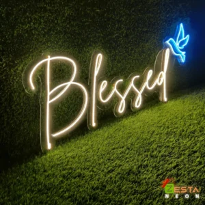 BLESSED -Led sign board by Hifive Events