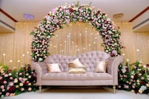 Floral prop can be hired by Hifive Events